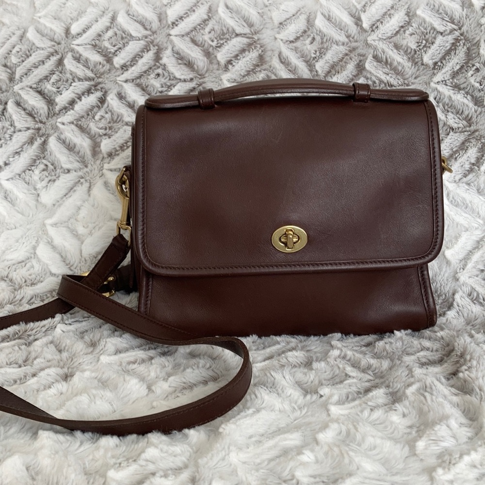 Auth Coach cross body bag